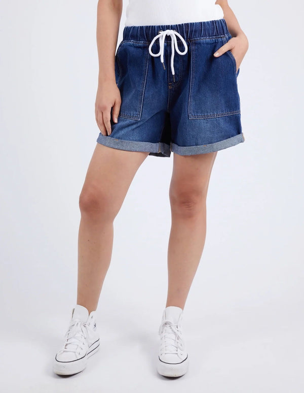 Elm Emma Relaxed Denim Shorts