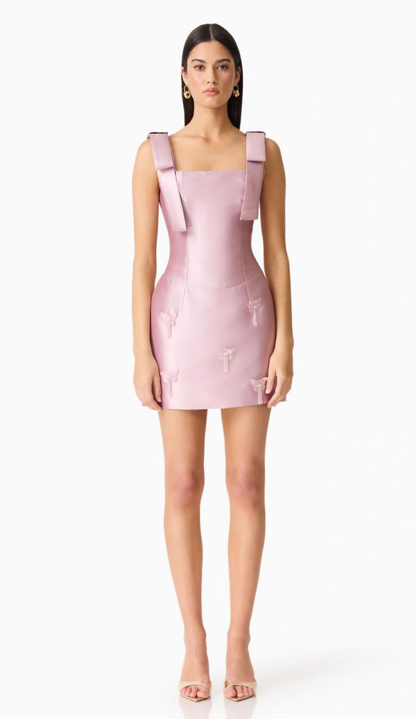 Elliatt Tula Mini Dress Rose Pink