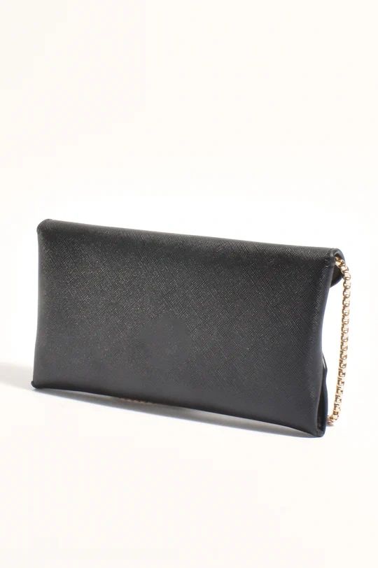 Carmen Envelope Cross Body Bag Black or Cream Secondary image