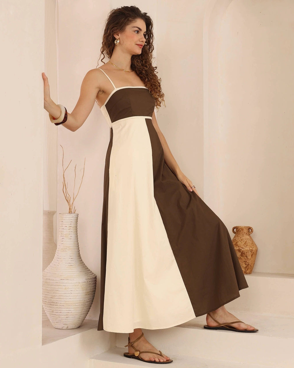 Coco Cream Maxi Dress