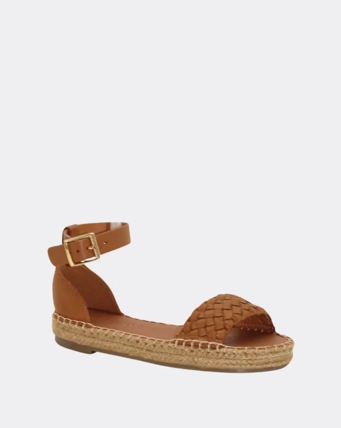 Brie Tan Leather Sandals