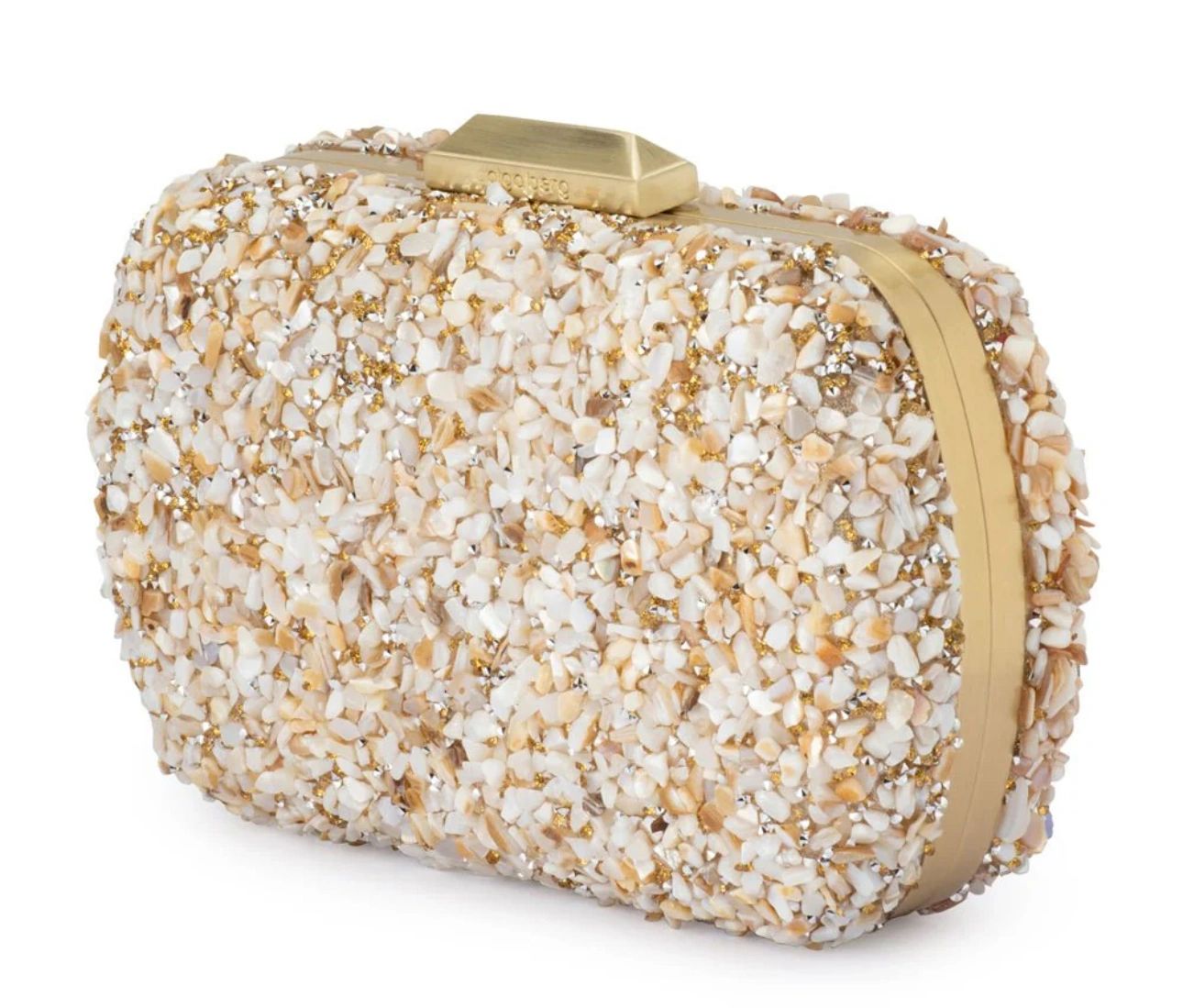 Olga Berg Savannah Pebble Clutch Secondary image
