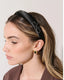 Black Diamanté Bow Statement Headband