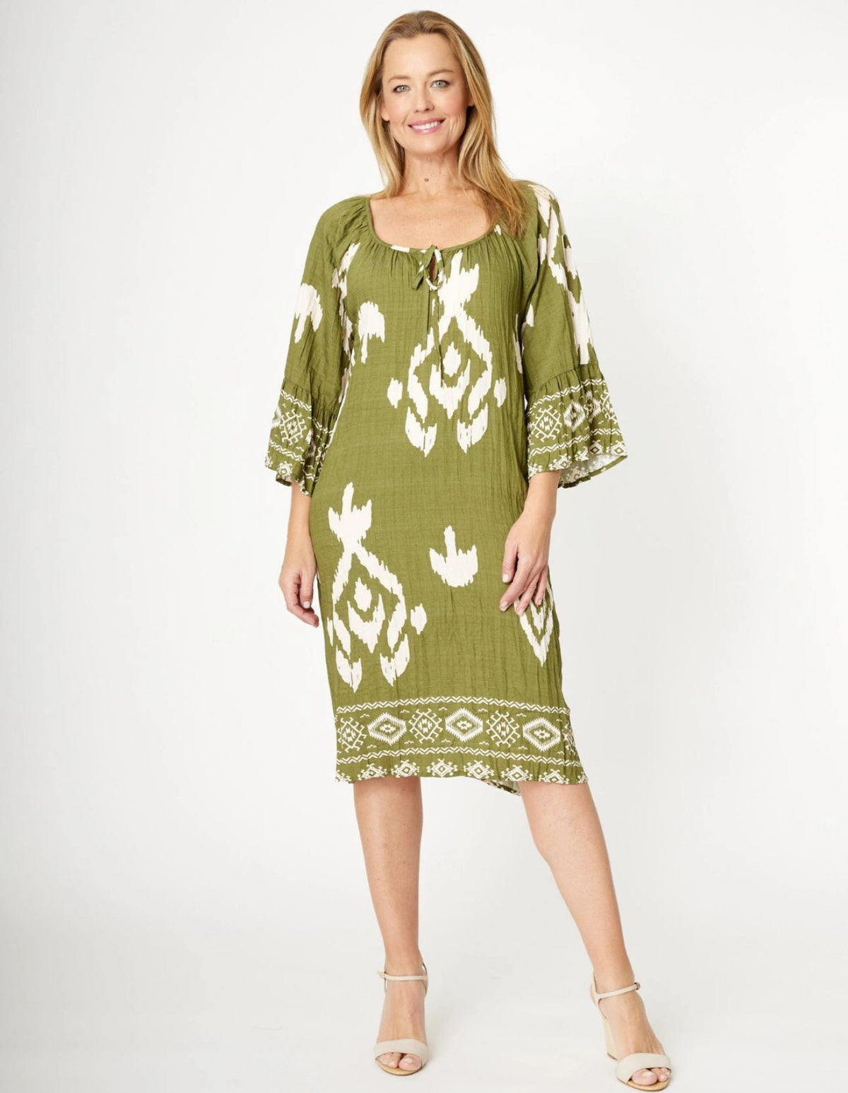 Cordelia St Crinkle Dress Asst Colour