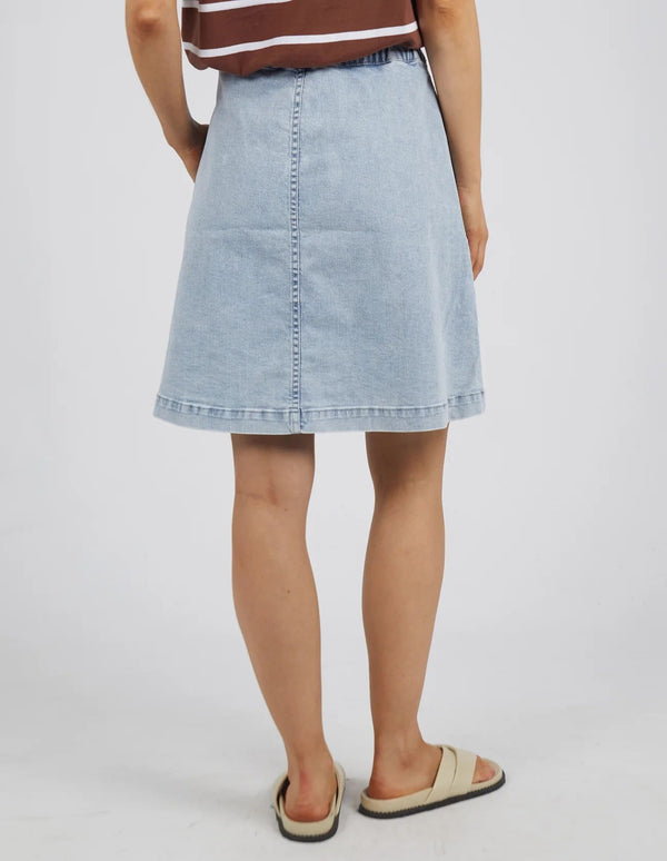 Foxwood Vintage Blue Amanda Denim Skirt