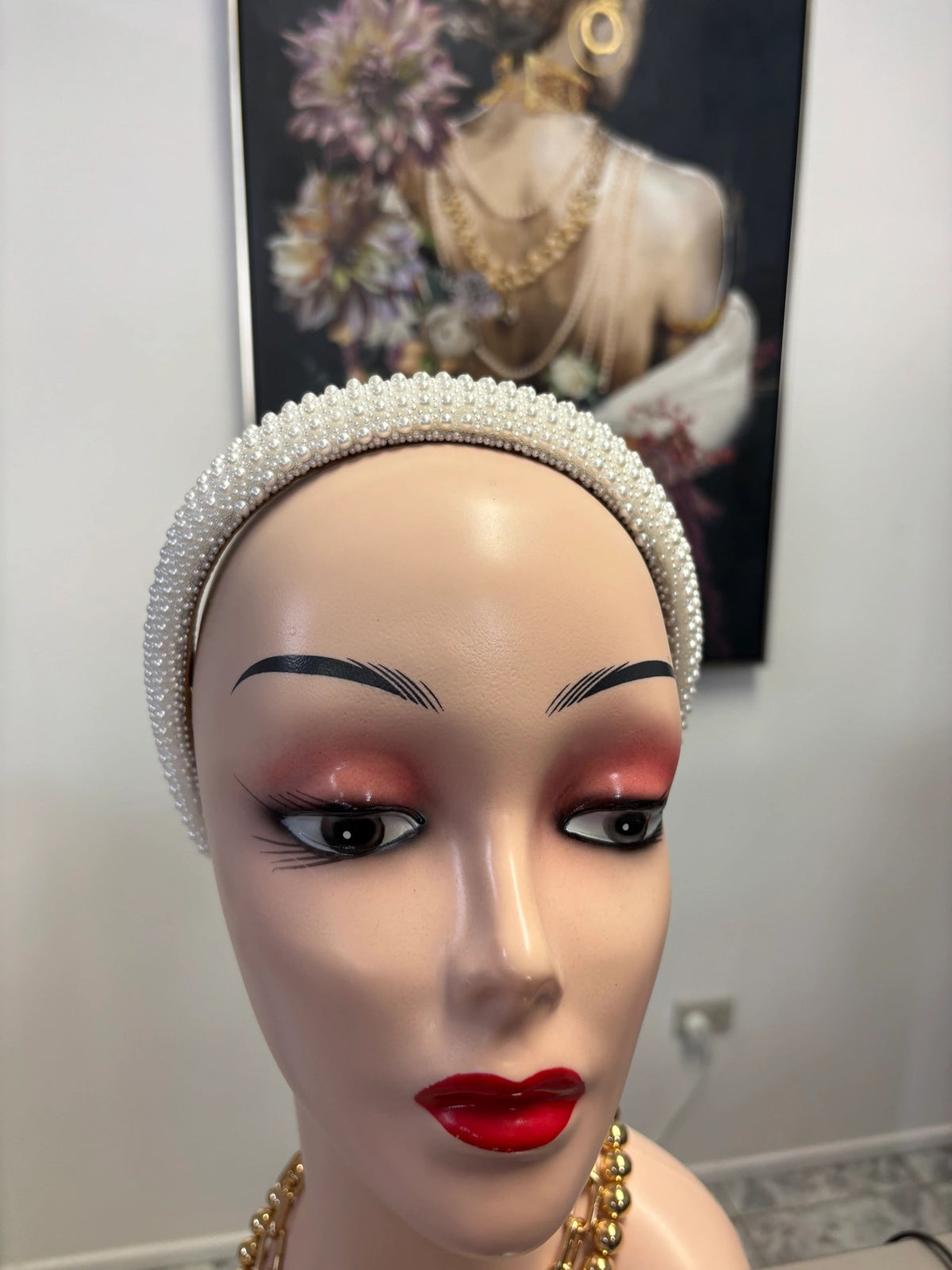 Pearl Headband Asst Colours