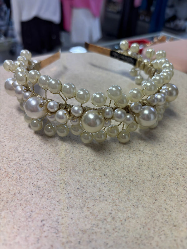 Pearl Encrusted Headband
