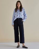 Betty Basics Blue Smoke Easy Relax Jeans