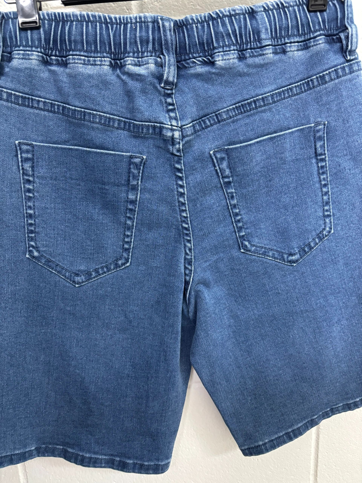 Foxwood Gabby Bermuda Mid Blue Shorts