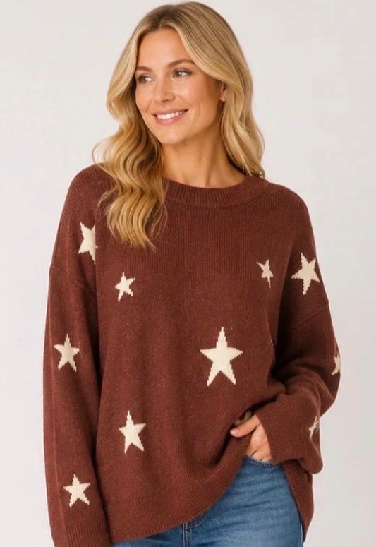 Cordelia Street Star Knit Asst Colours