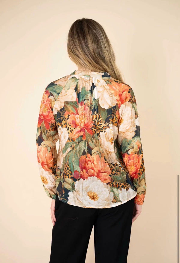 Safari Petal Blouse
