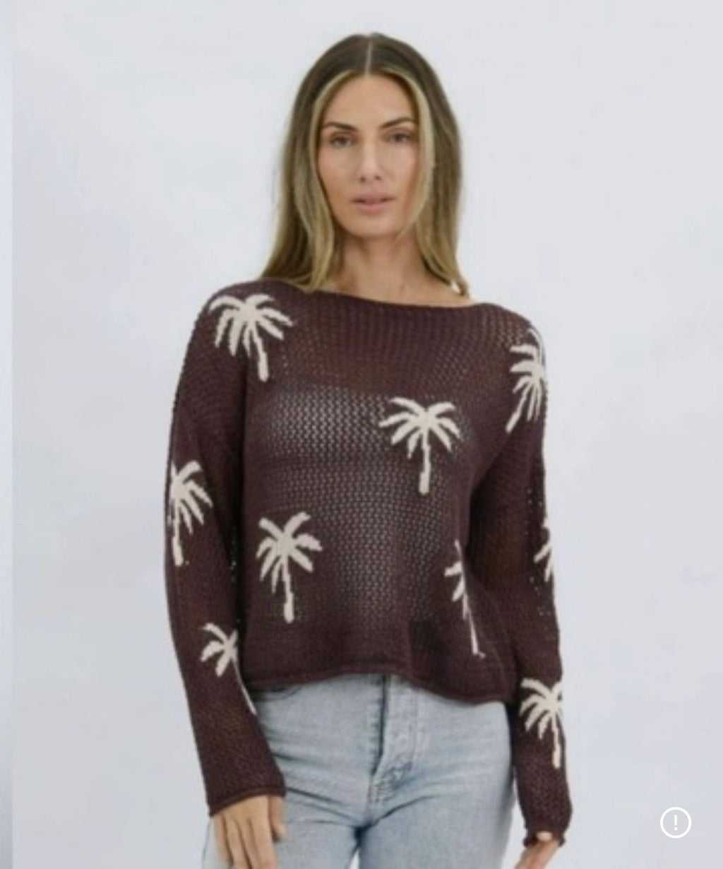 Linen/Cotton Knit Jumper Asst Colours