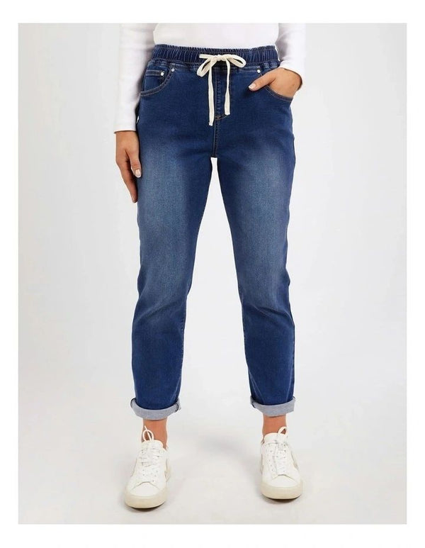 Foxwood Juliette Jogger Jeans Vintage Blue