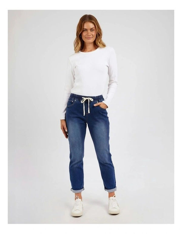 Foxwood Juliette Jogger Jeans Vintage Blue