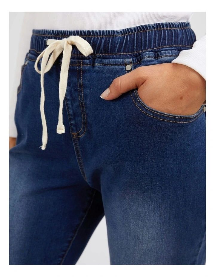 Foxwood Juliette Jogger Jeans Vintage Blue