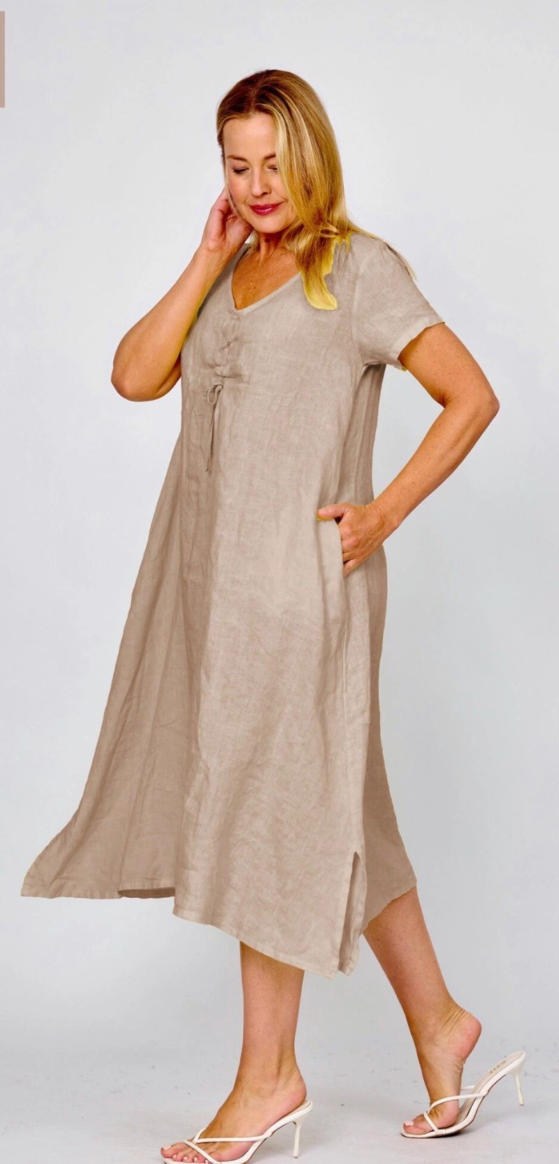Jenni Linen Dress