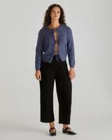 Sass Greta Cardi Navy Marle