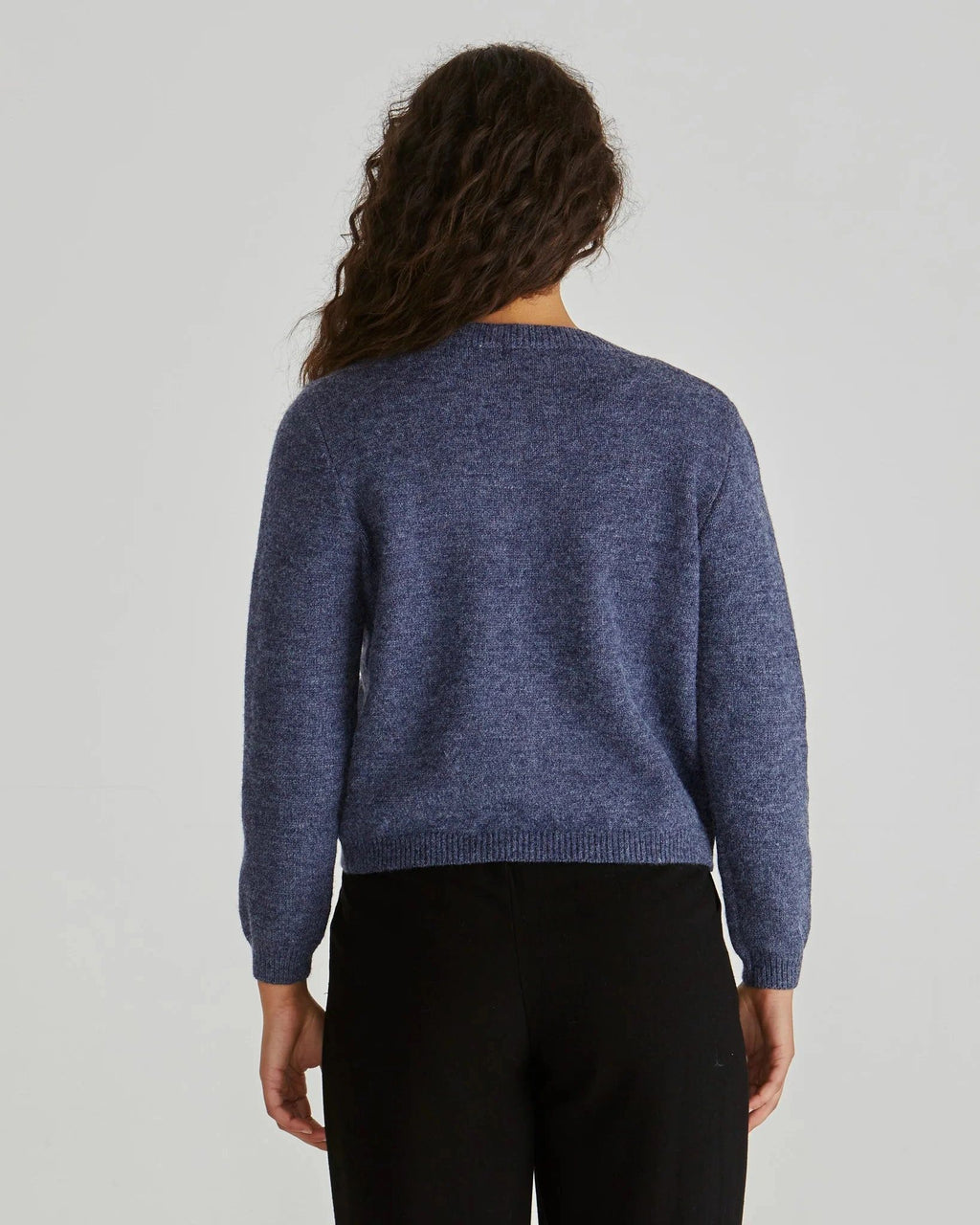 Sass Greta Cardi Navy Marle