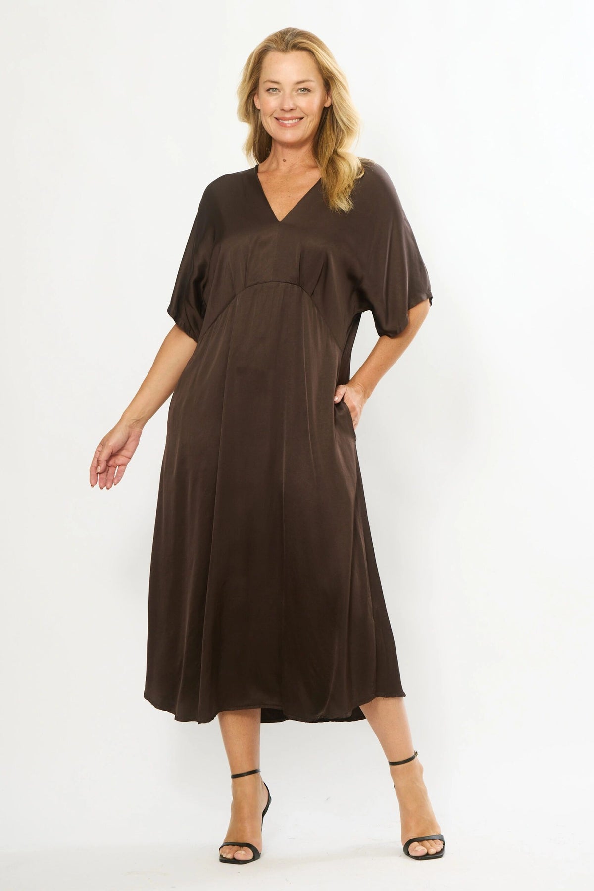 Rochelle Chocolate Dress Main image