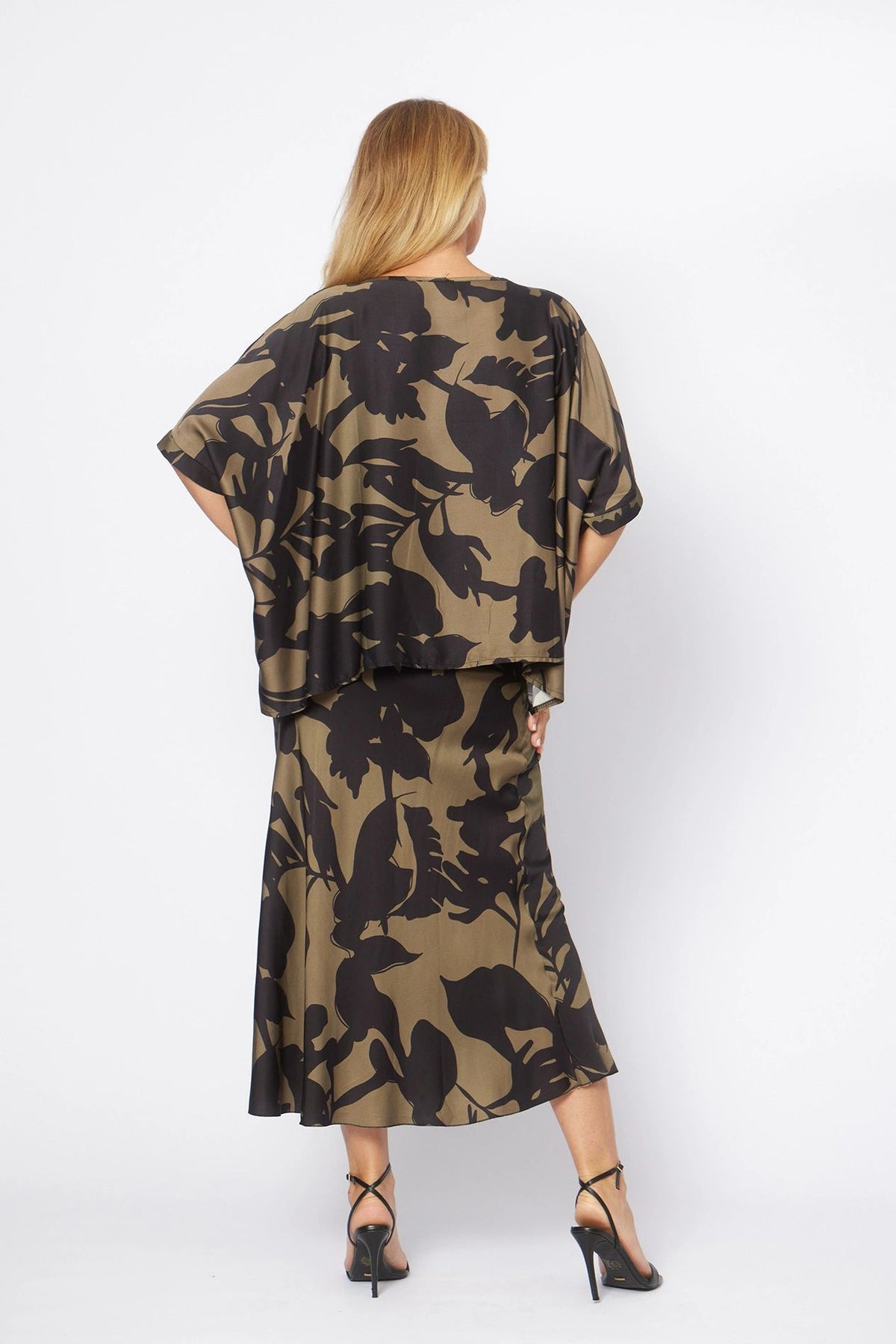 Military/Navy Skirt Set
