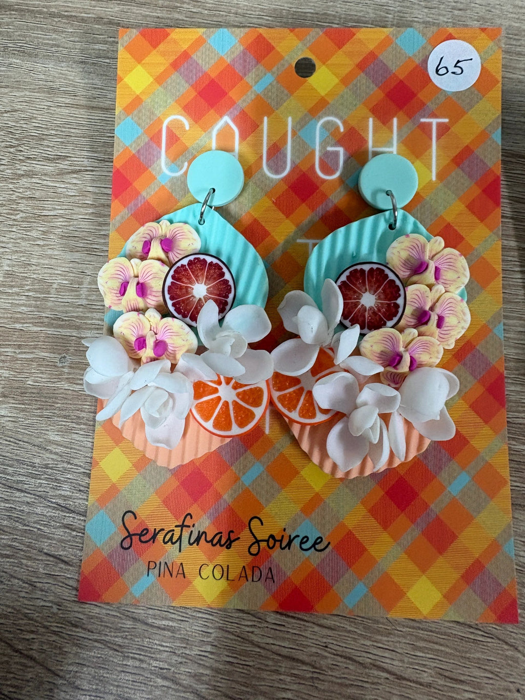 Serafinas Soirée Pina Colada Dangle Earrings