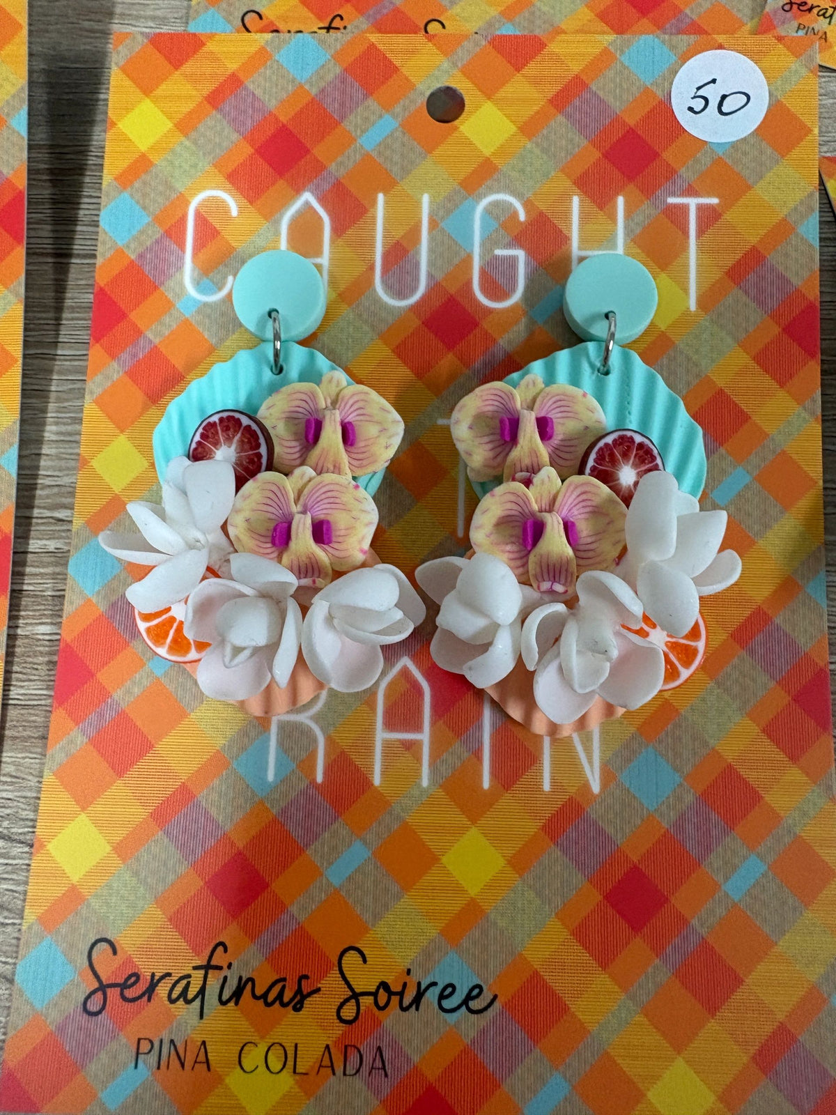 Serafinas Soirée Pina Colada Dangle Earrings Main image
