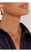 Adorne Jewel Charm Layer Necklace