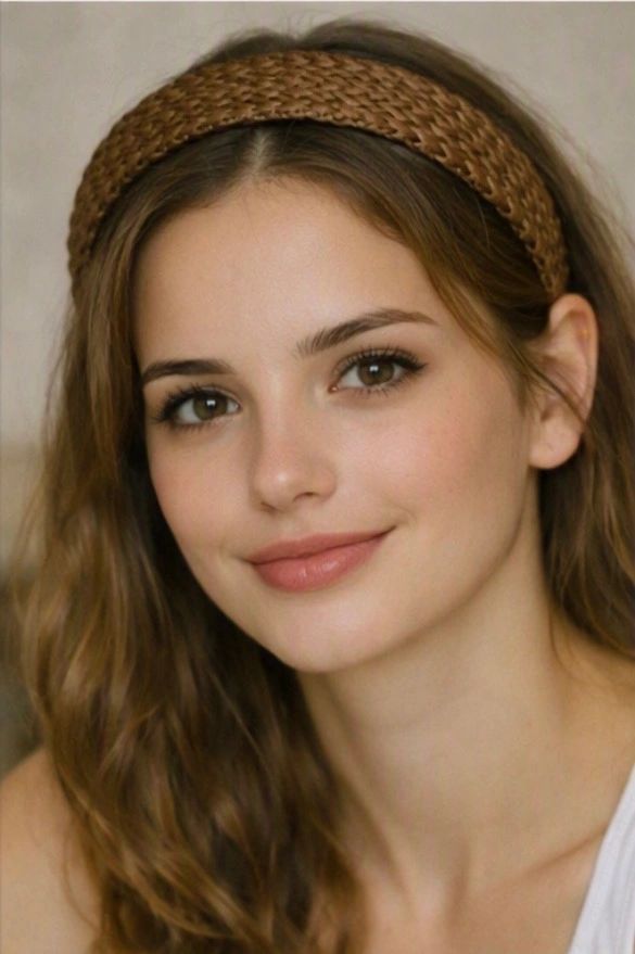 Raffia Headband Asst Colour Secondary image