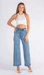 Wakee Slice Pocket Mid Blue Jeans