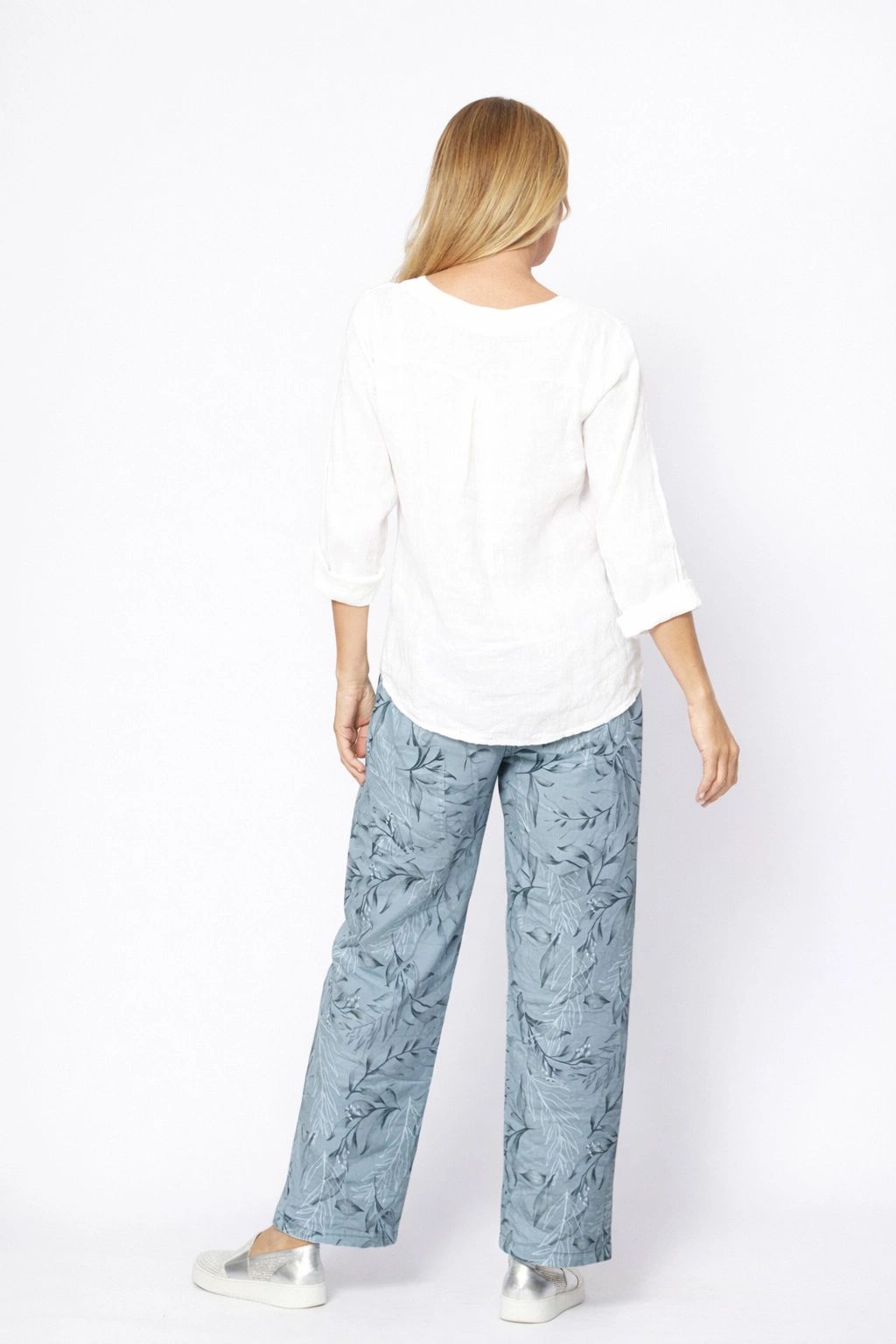 Leaf Elastane Pants