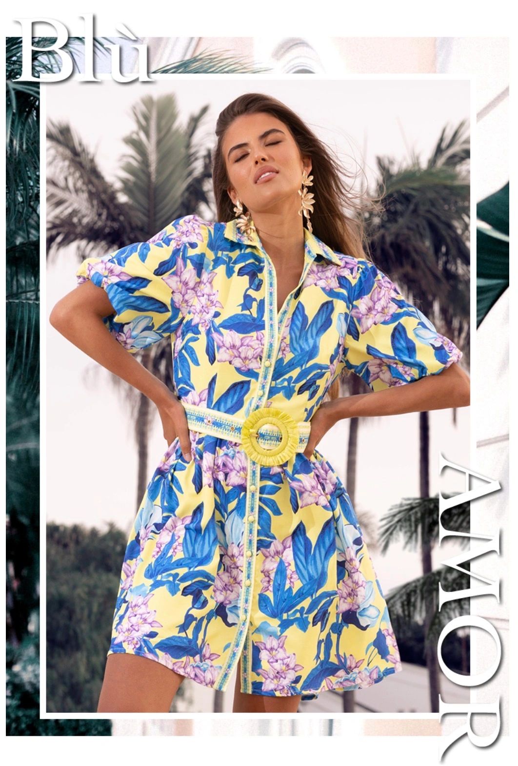 Blu-Amor Mini Dress Main image