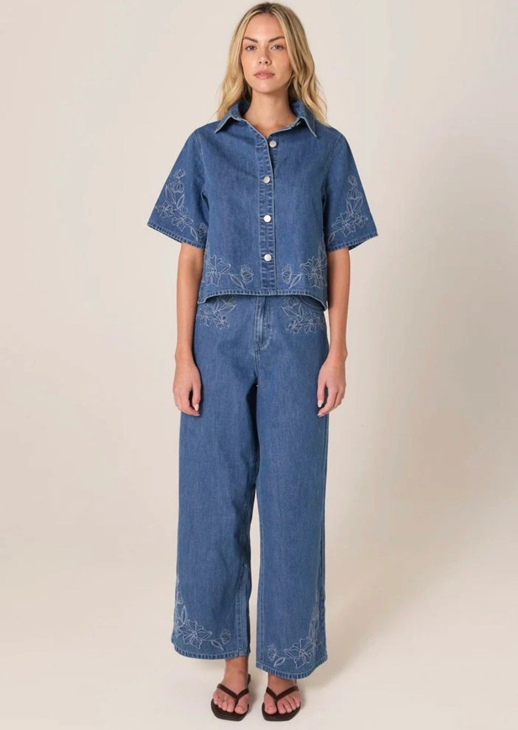 Sloane Embroidered Jeans