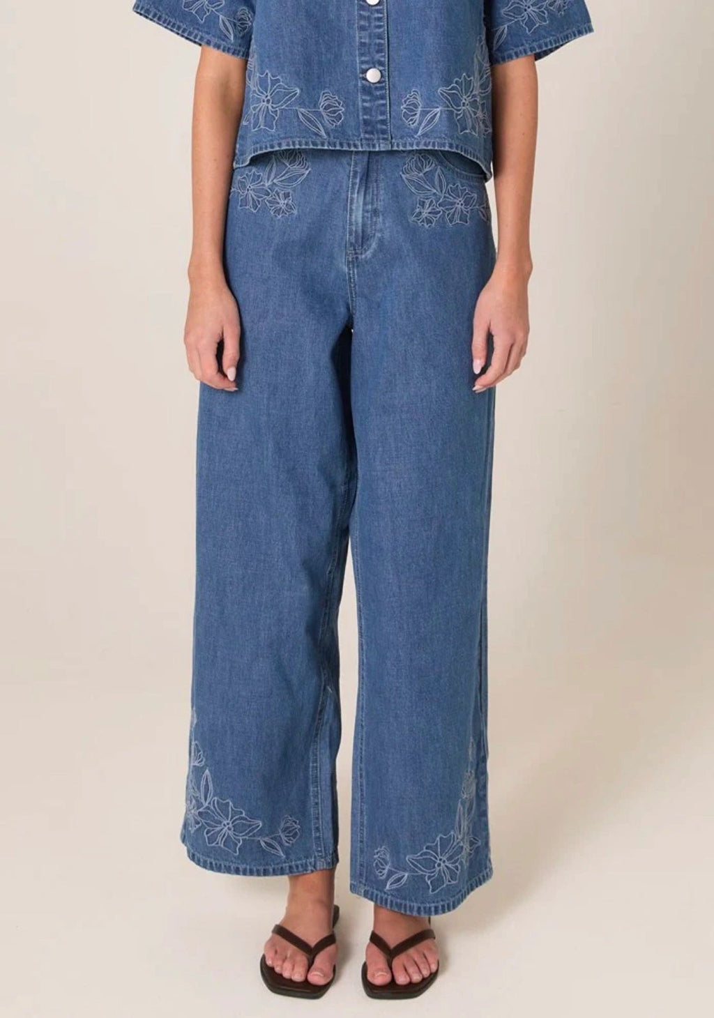 Sloane Embroidered Jeans