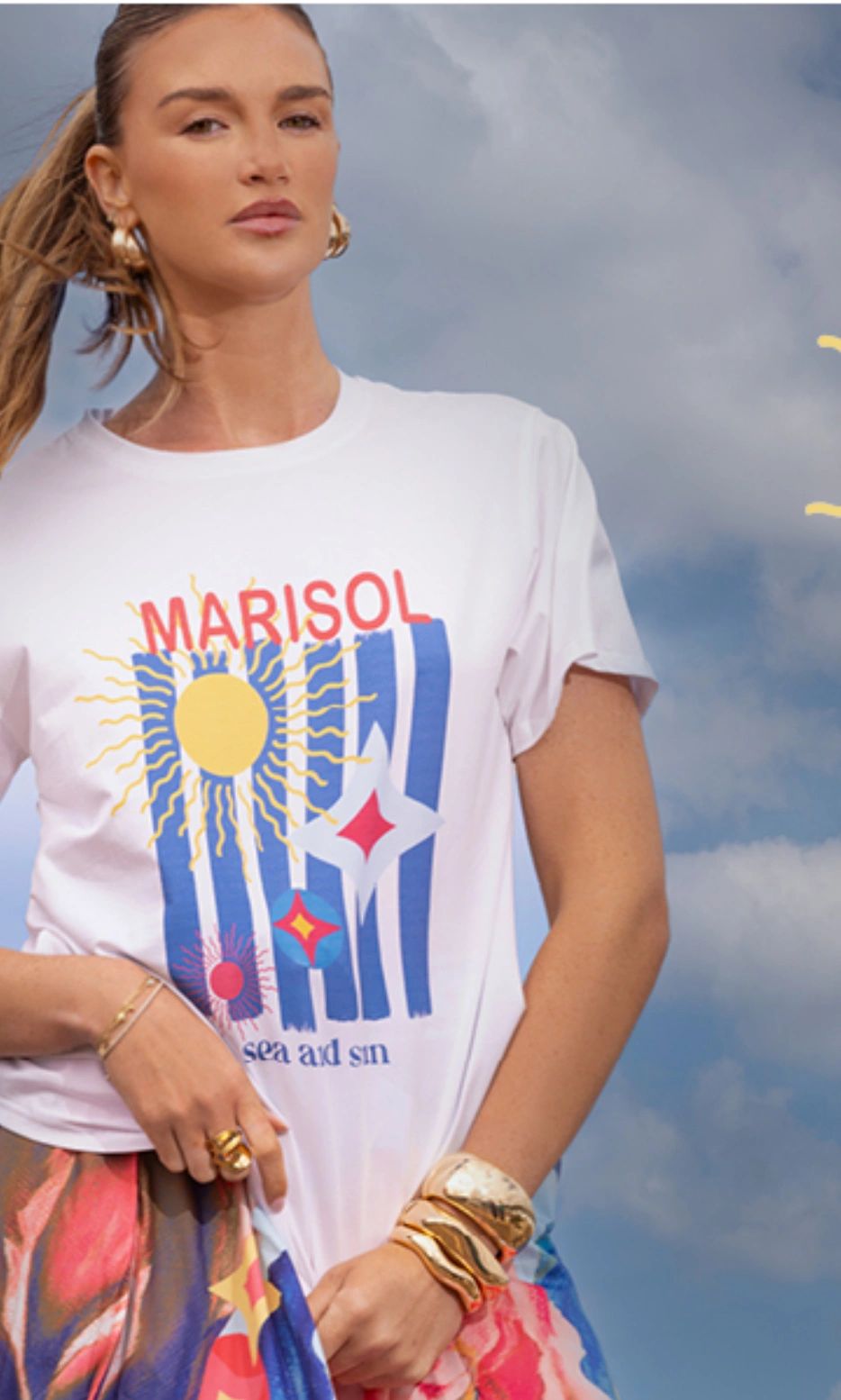 Marisol Tee White