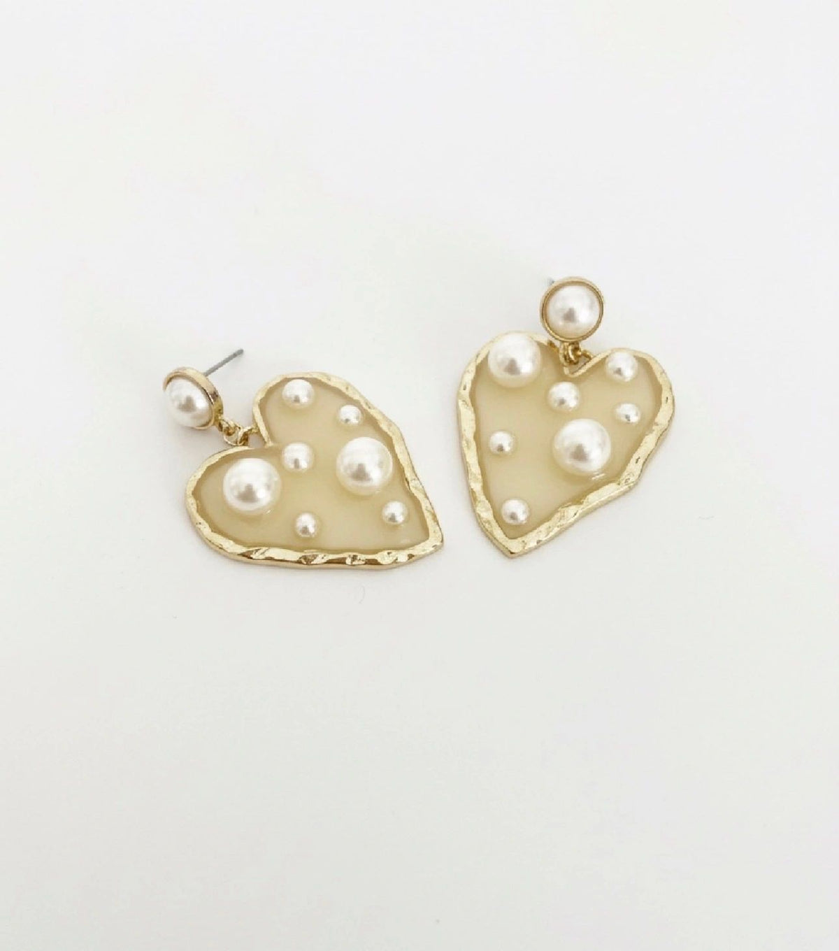 Gracie Rose Opulent Heart Earrings Main image