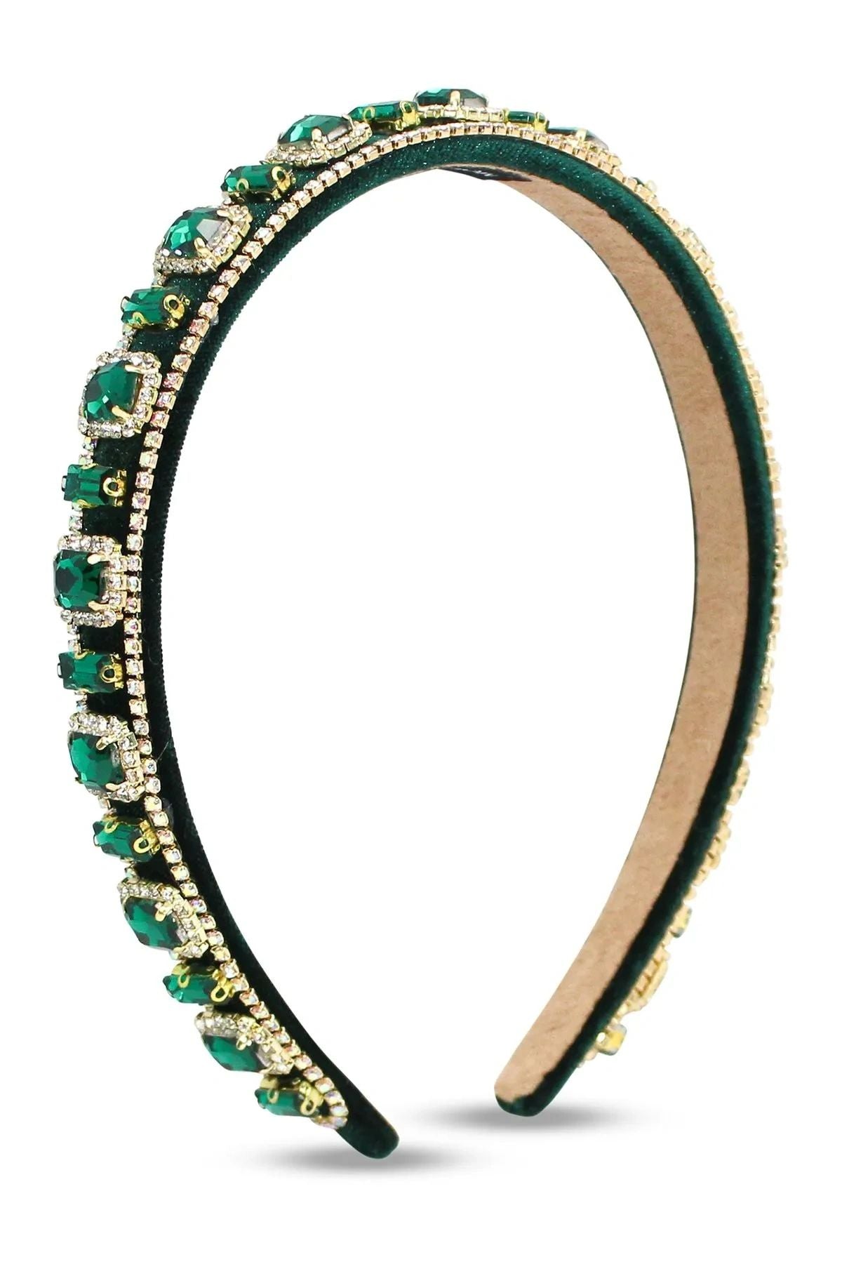 Sabine Emerald Headband Main image