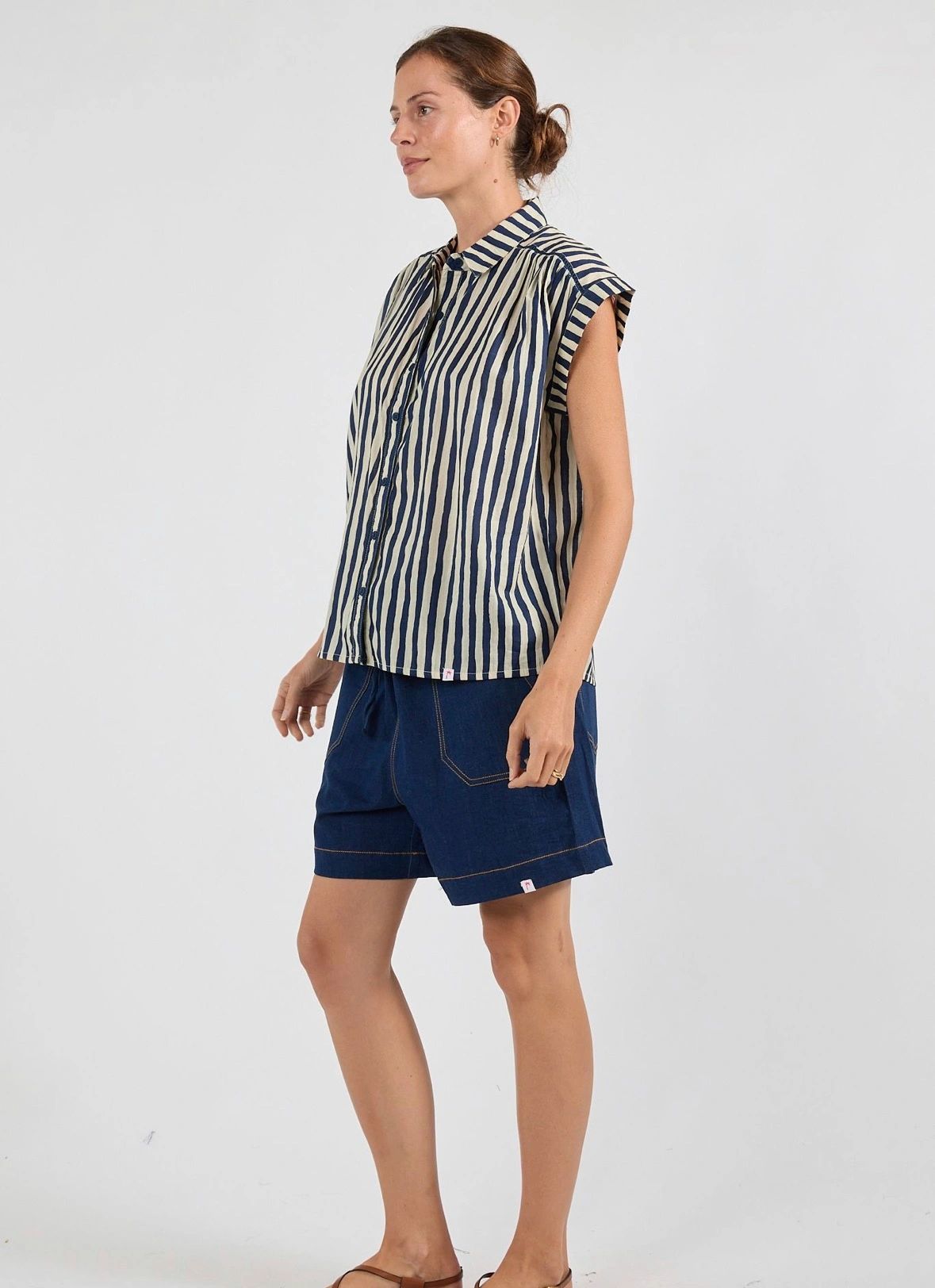 Ibisa Dixie Top Navy