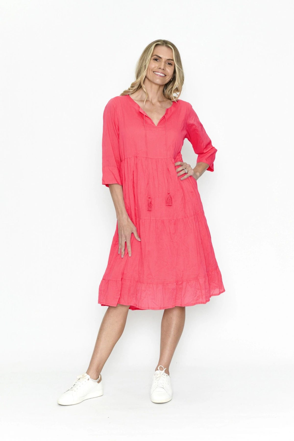 One Summer Amber Dress Pink