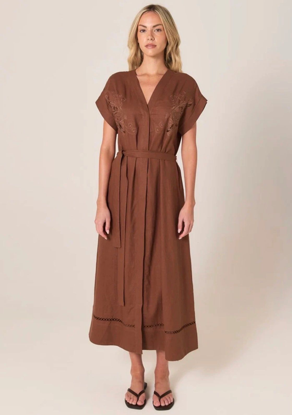 Aven Embroidered Dress Secondary image