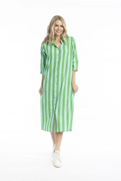 Sofia Shirt Dress Asst Colours