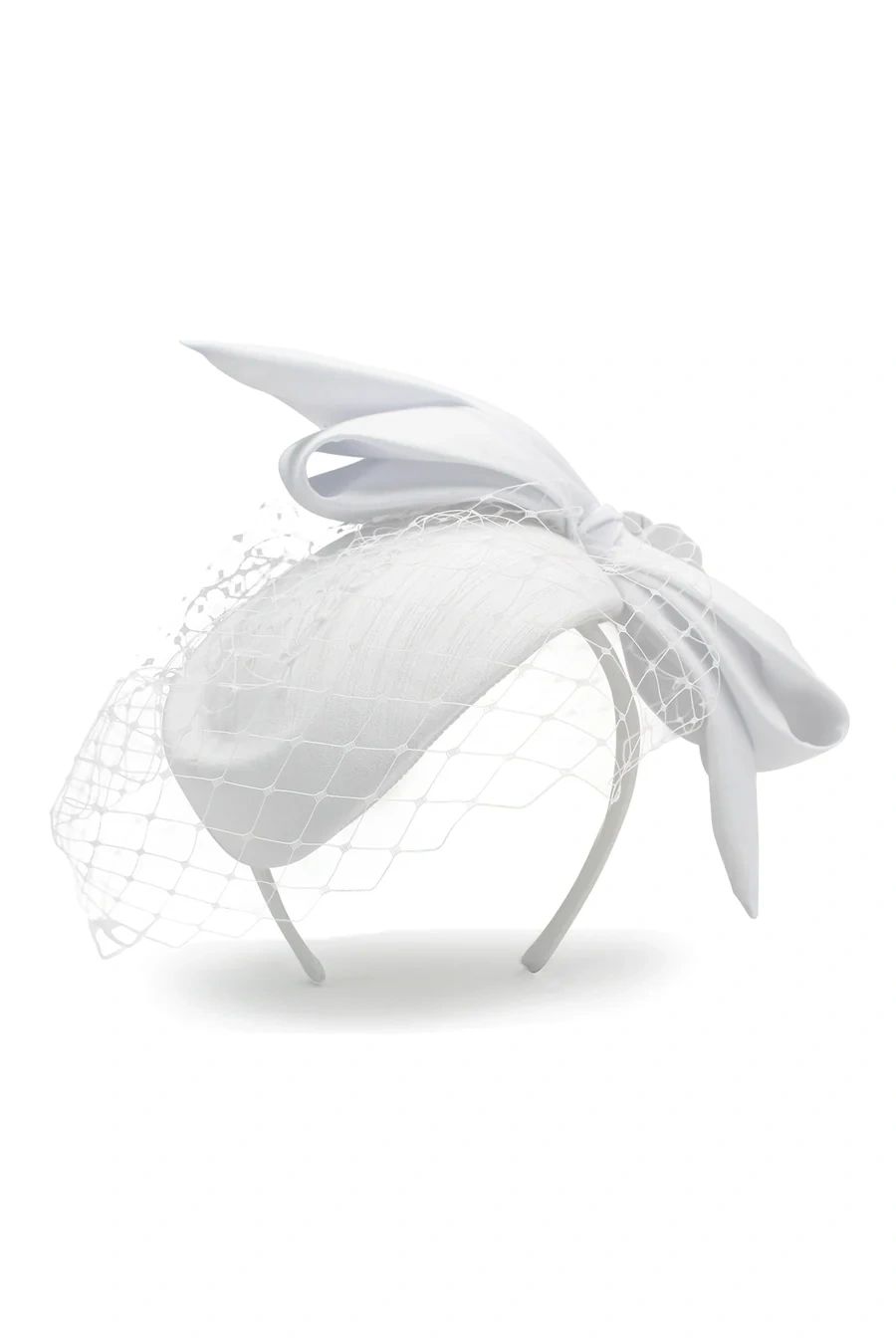 Alina Fascinator White Main image