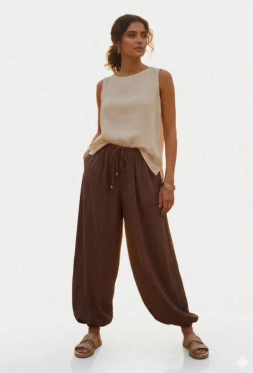 Balloon Pants Asst Colours Secondary image