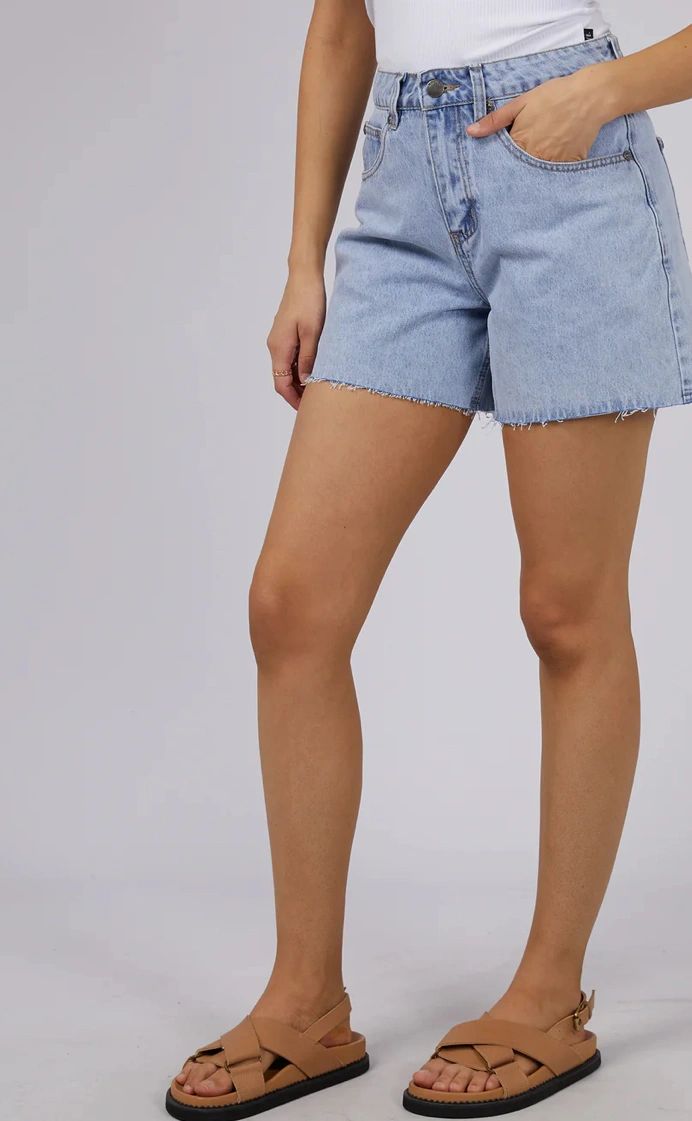 Harley Bermuda Bleach Denim Shorts