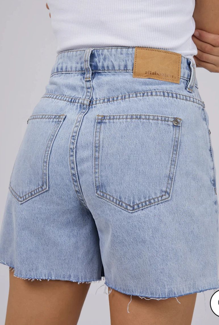 Harley Bermuda Bleach Denim Shorts