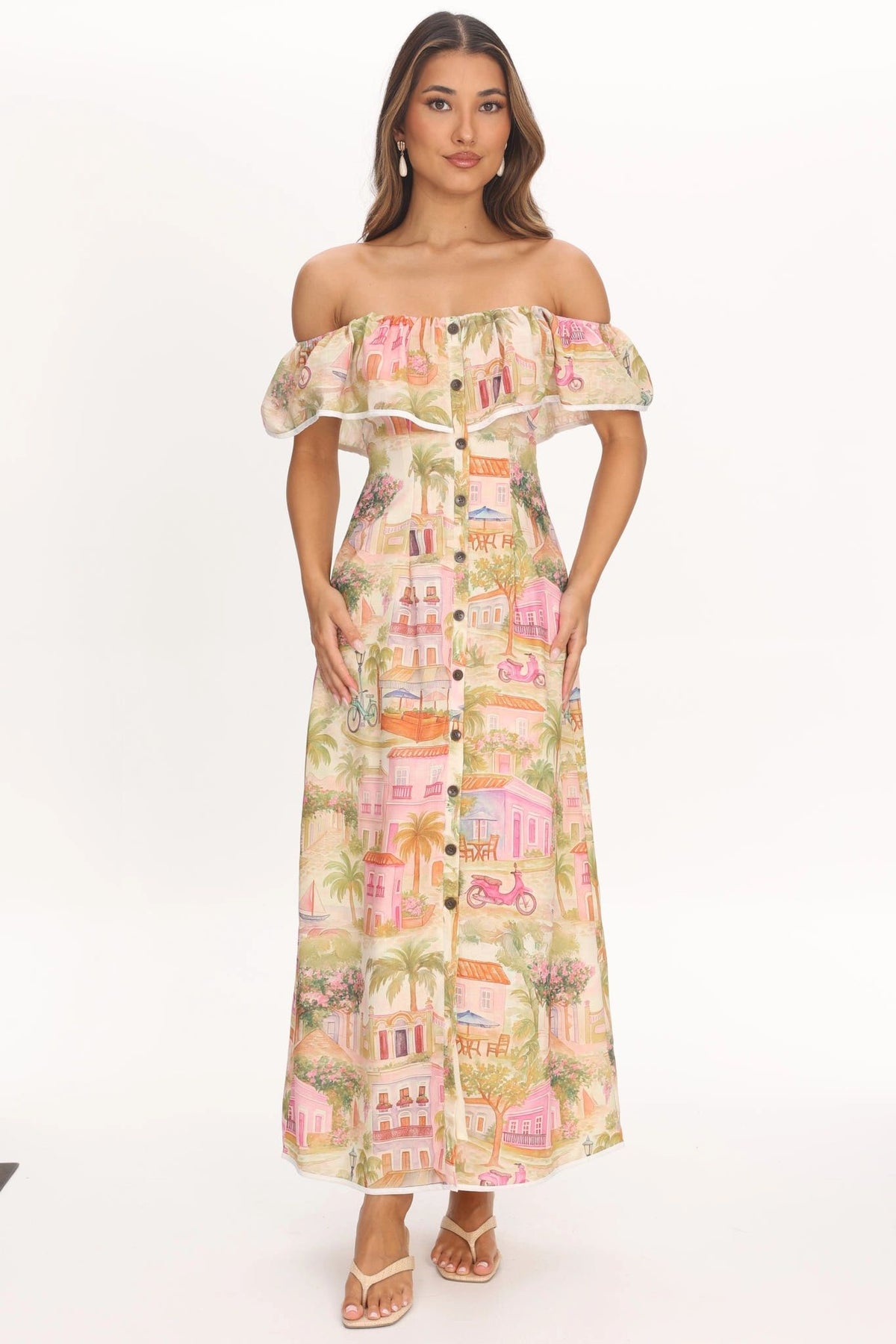 Villa Rosa Maxi Dress Main image