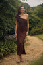 Lorena One Shoulder Ruffle Dress
