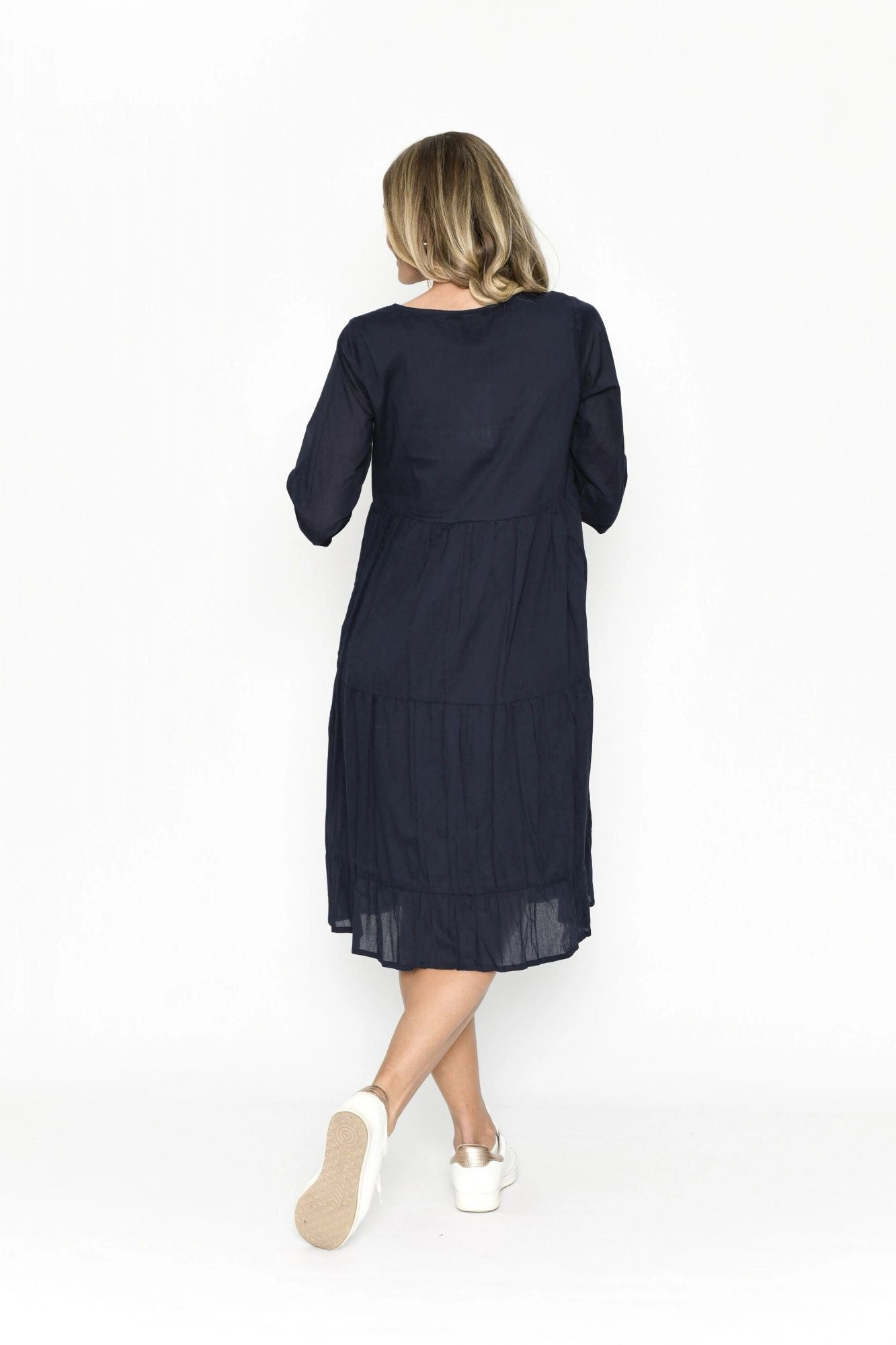 Amber Navy Dress Secondary image