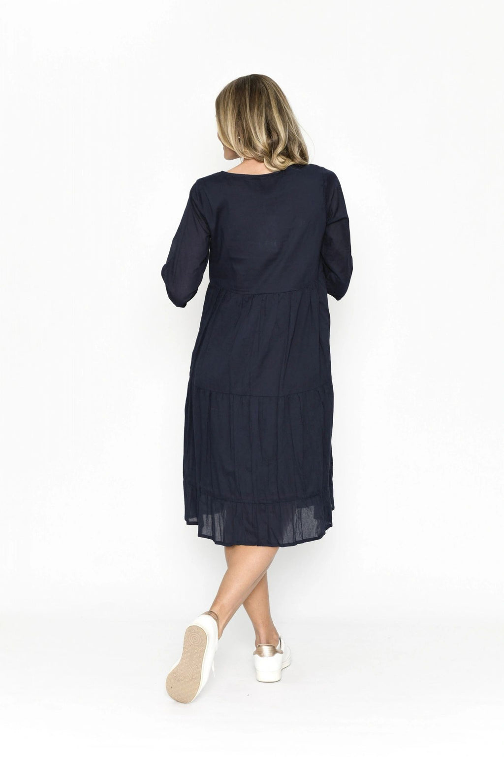 Amber Navy Dress