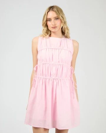 All About Eve Lou Lou Tie Mini Dress