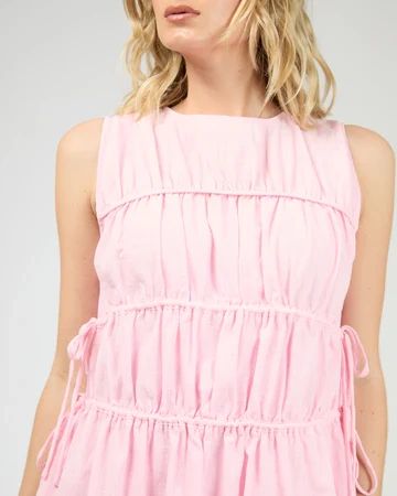 All About Eve Lou Lou Tie Mini Dress